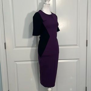 Felicity & Coco back zip sheath dresss